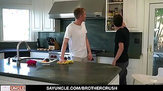BrotherCrush -  Powered Guy Fucking y. Stepbro