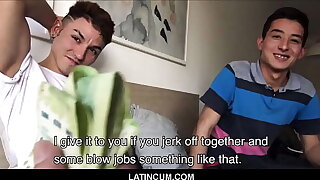 One Amateur Straight Latino Boy BFF's Rodrigo And Axel Fuck For Seat of government POV